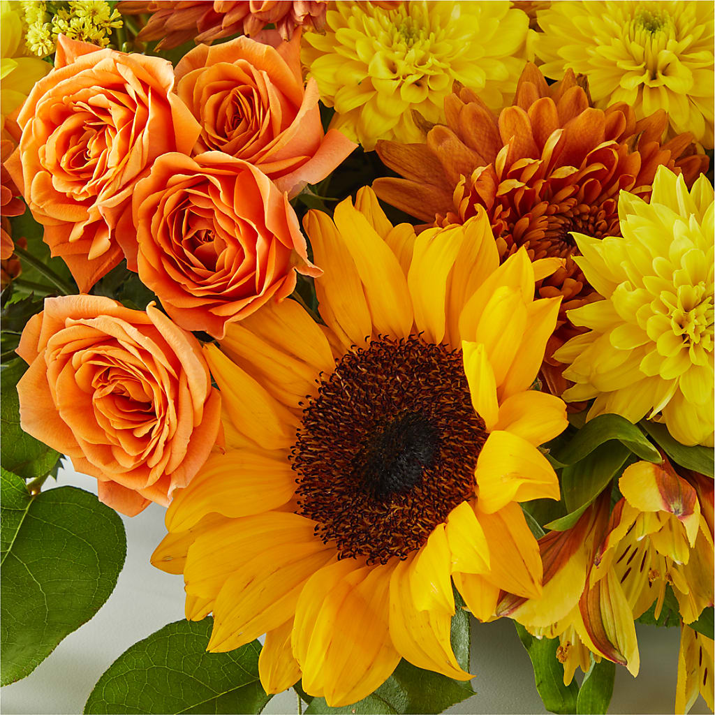 Autumn Harmony Centerpiece – DIVINE FLORAL & GIFTS, Arlington TX