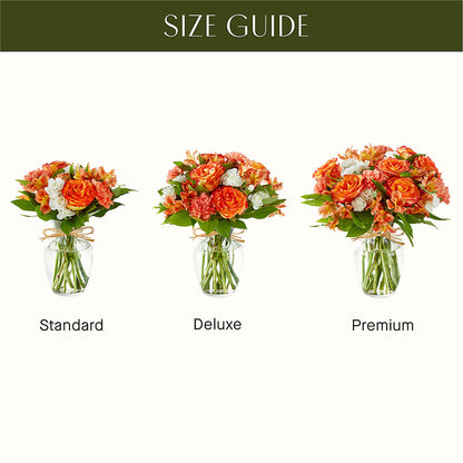 Apricot Glow Bouquet – DIVINE FLORAL & GIFTS, Arlington TX