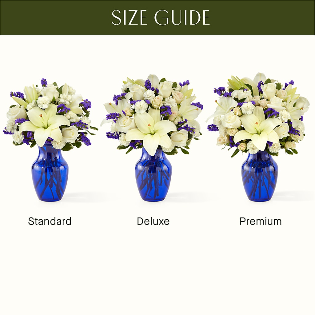 Sapphire Rush Bouquet – DIVINE FLORAL & GIFTS, Arlington TX