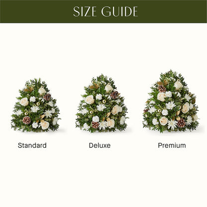 Snowed In Tree – DIVINE FLORAL & GIFTS, Arlington TX