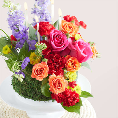 Best Year Yet Floral Cake – DIVINE FLORAL & GIFTS, Arlington TX