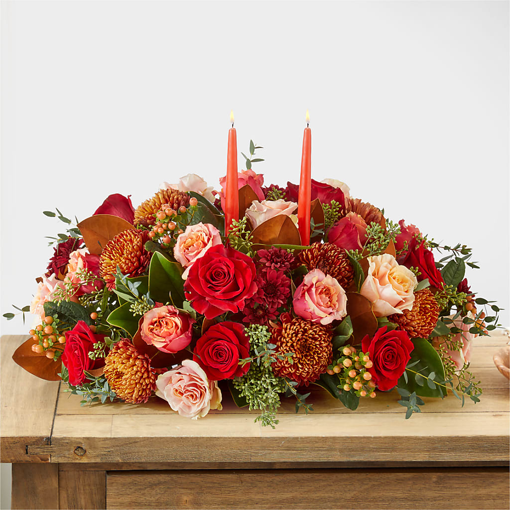Gather Near Centerpiece – DIVINE FLORAL & GIFTS, Arlington TX