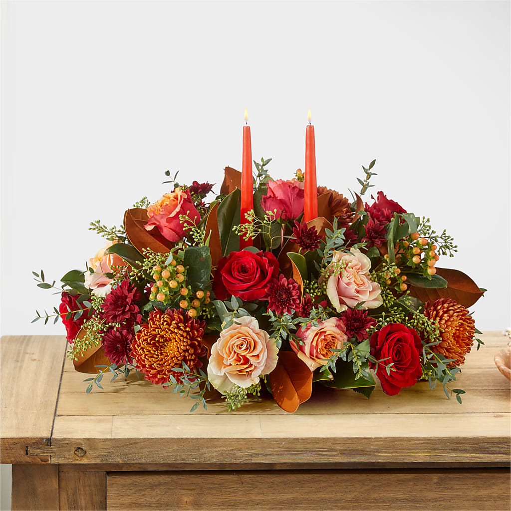 Gather Near Centerpiece – DIVINE FLORAL & GIFTS, Arlington TX
