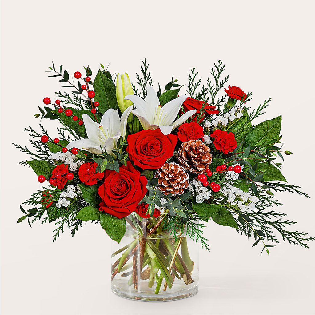 Best in Snow Bouquet – DIVINE FLORAL & GIFTS, Arlington TX