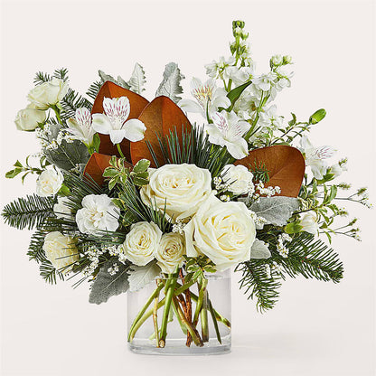 Fresh Snowfall Bouquet – DIVINE FLORAL & GIFTS, Arlington TX