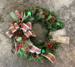 Holly Jolly Wreath