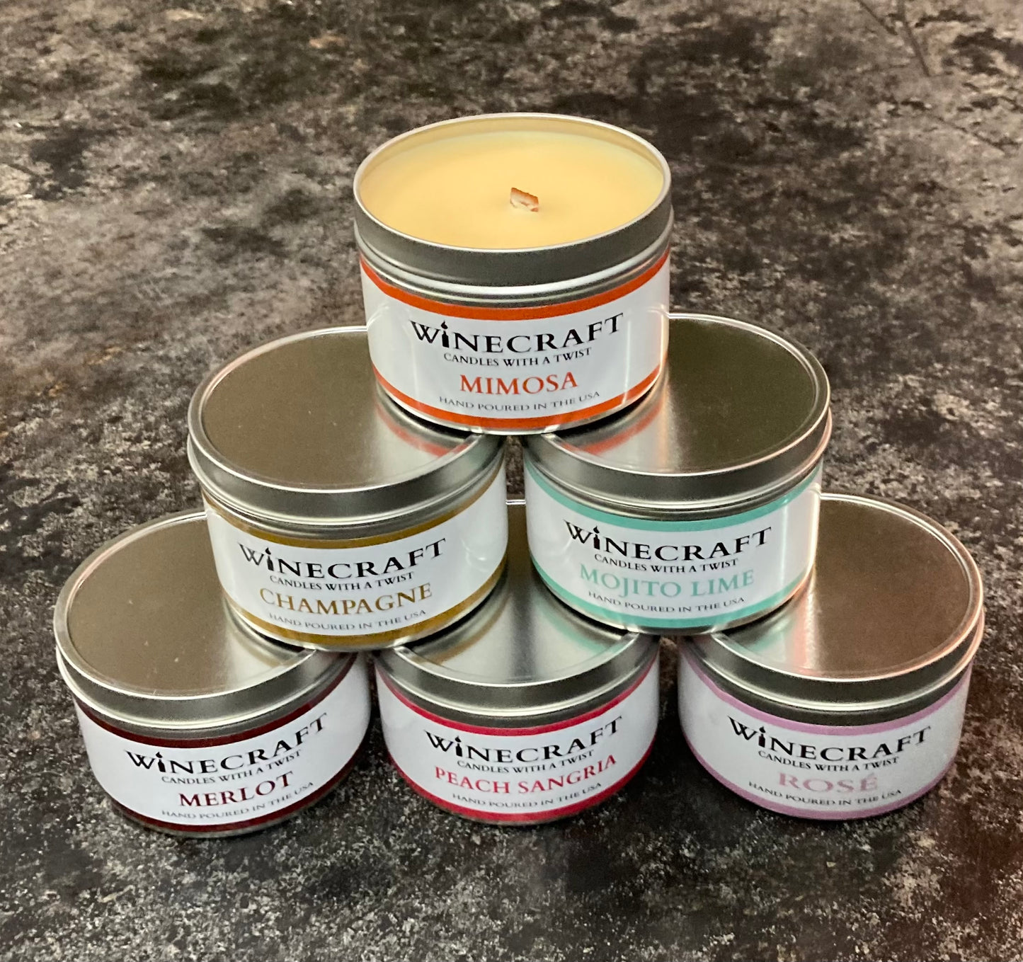 Winecraft Candle